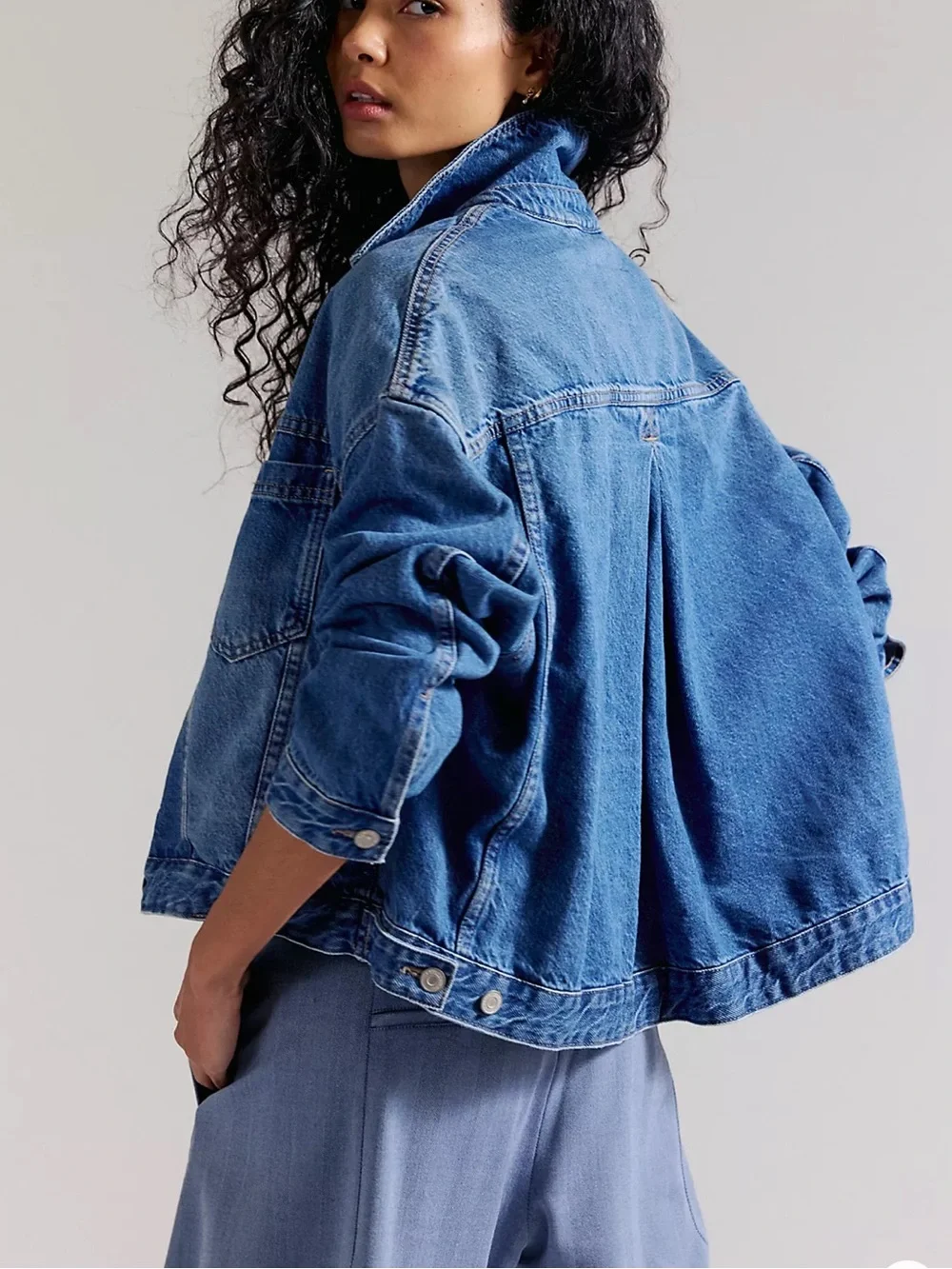 We The Free Opal Swing Denim Jacket - Picture 2 of 9